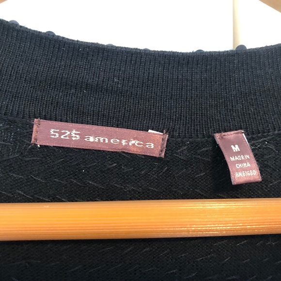 SOLD! 525 america sequin cardigan - Picture 5 of 7